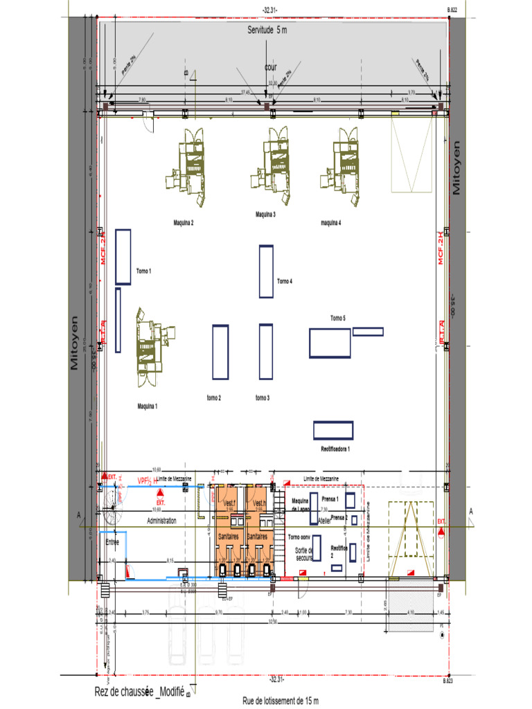 Industrial Facility Layout Plan | PDF