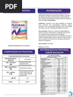 Tabela Nutricional Novasource Proline | PDF