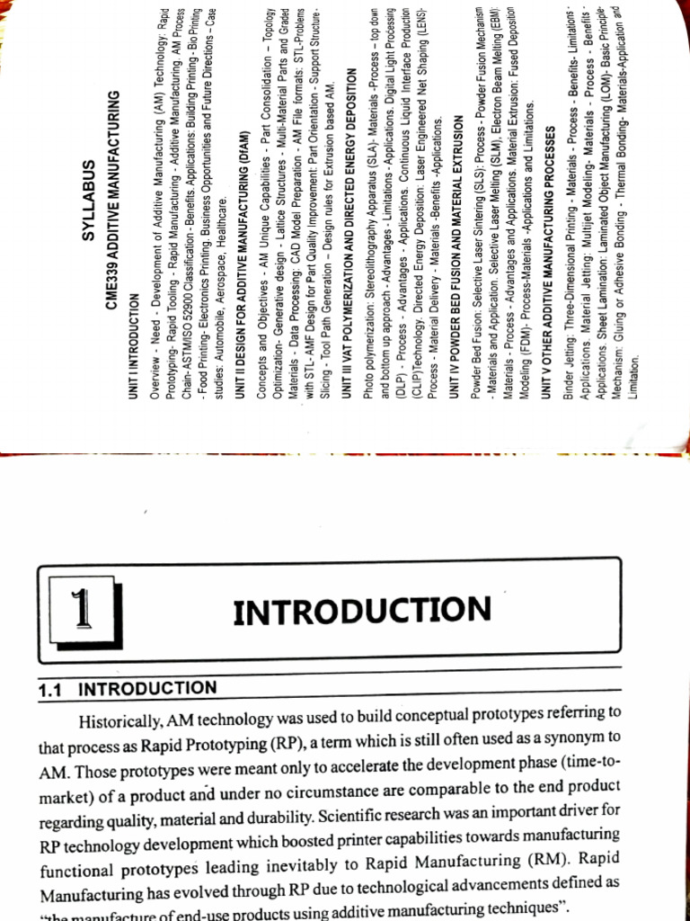 Am Unit 1 | PDF
