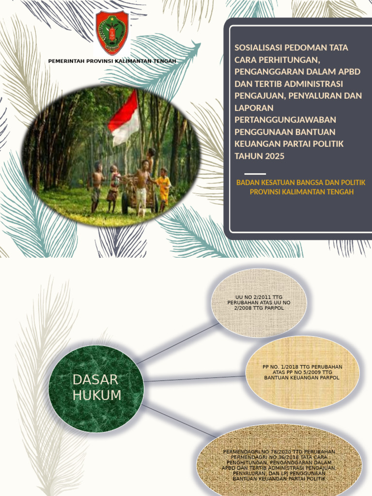Sosialisasi Penggunaan Dan Pertanggungjawaban Banpol 2025 | PDF