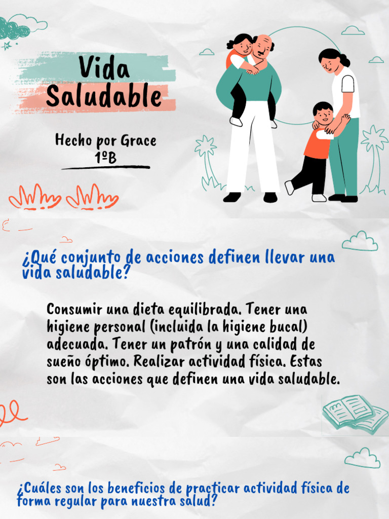 Vida Saludable (Hecho Por: .................... ) | PDF | Alimentos ...
