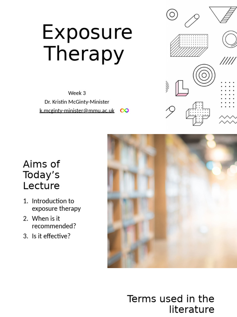 Understanding Exposure Therapy Basics | PDF | Fear | Anxiety