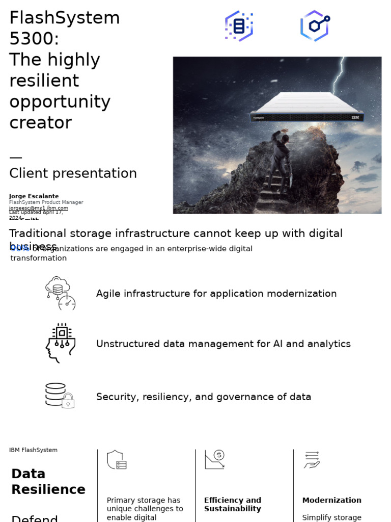 IBM FlashSystem 5300 Overview and Benefits | PDF | Cloud Computing ...