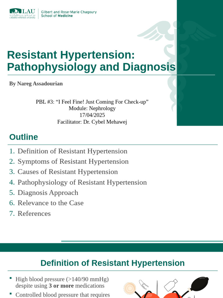 Understanding Resistant Hypertension | PDF | Hypertension | Blood Pressure