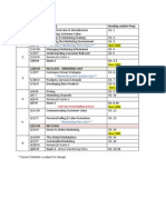 Course Schedule Revised 52912