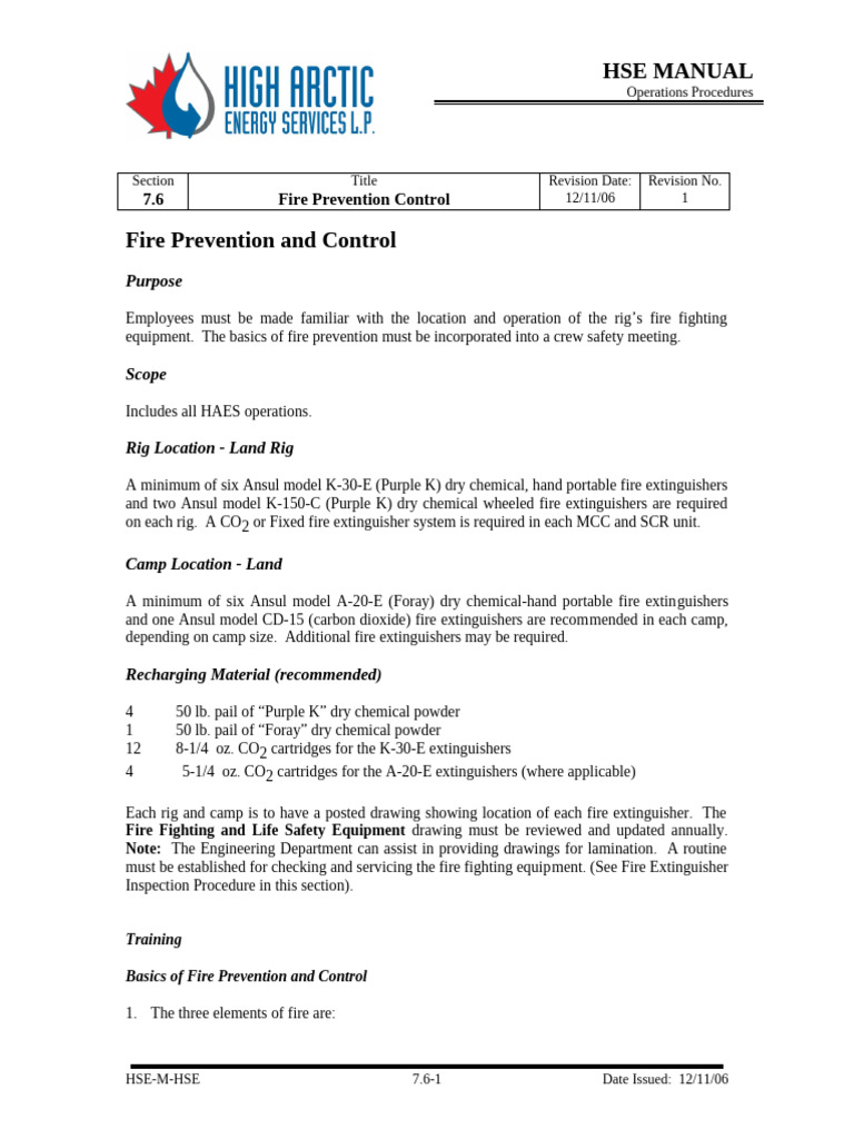 Fire Prevention and Control Guidelines | PDF | Fires | Combustion