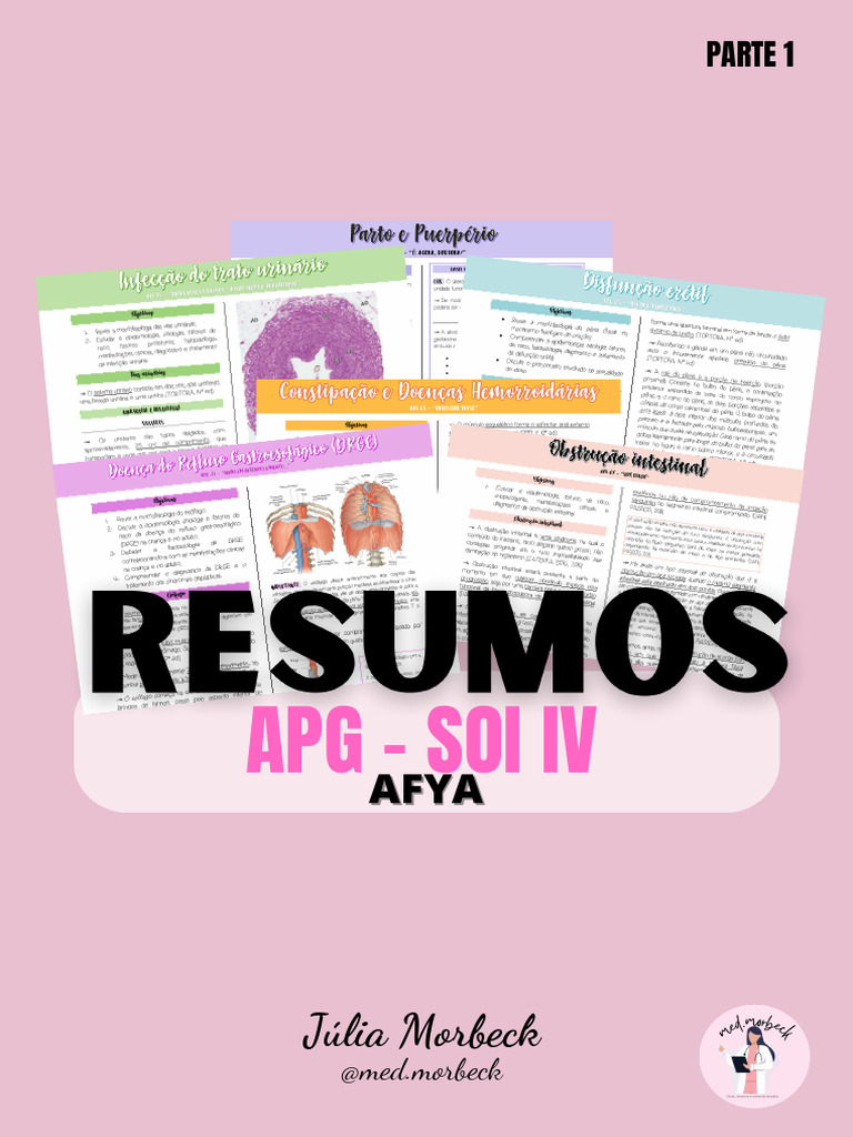 Apgs+Soi+IV+ +Parte+1 2 | PDF | Esôfago | Doença do refluxo gastroesofágico