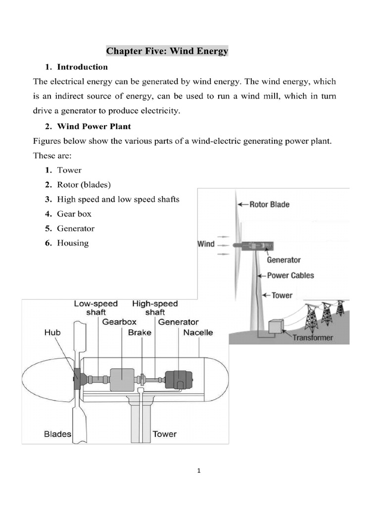 Wind Energy B5M | PDF