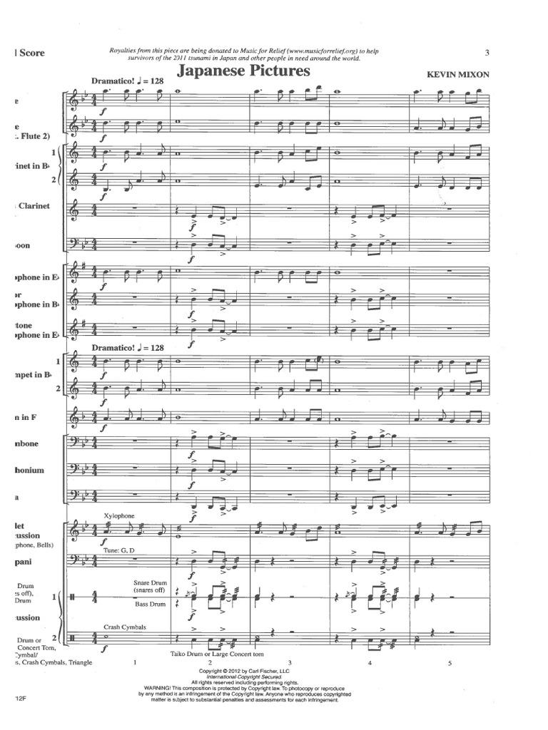Score Japanesepictures | PDF