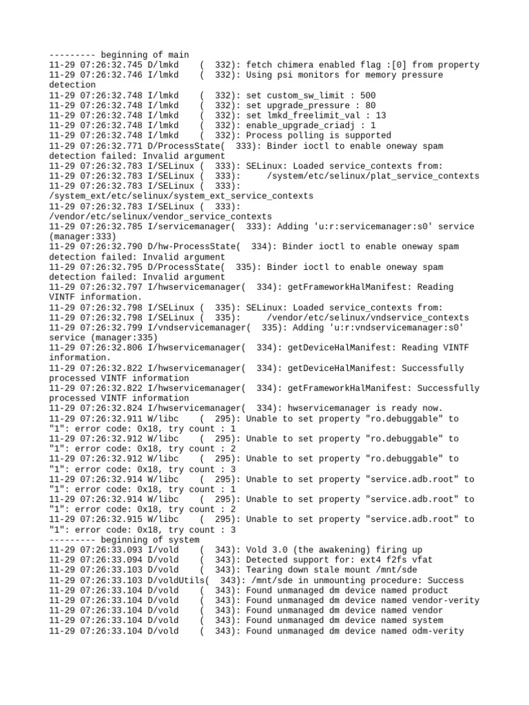 Android System Log Analysis | PDF | Information Technology Management ...