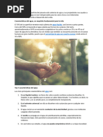 Propiedades del Agua: Insípida, Incolora e Inodora | PDF