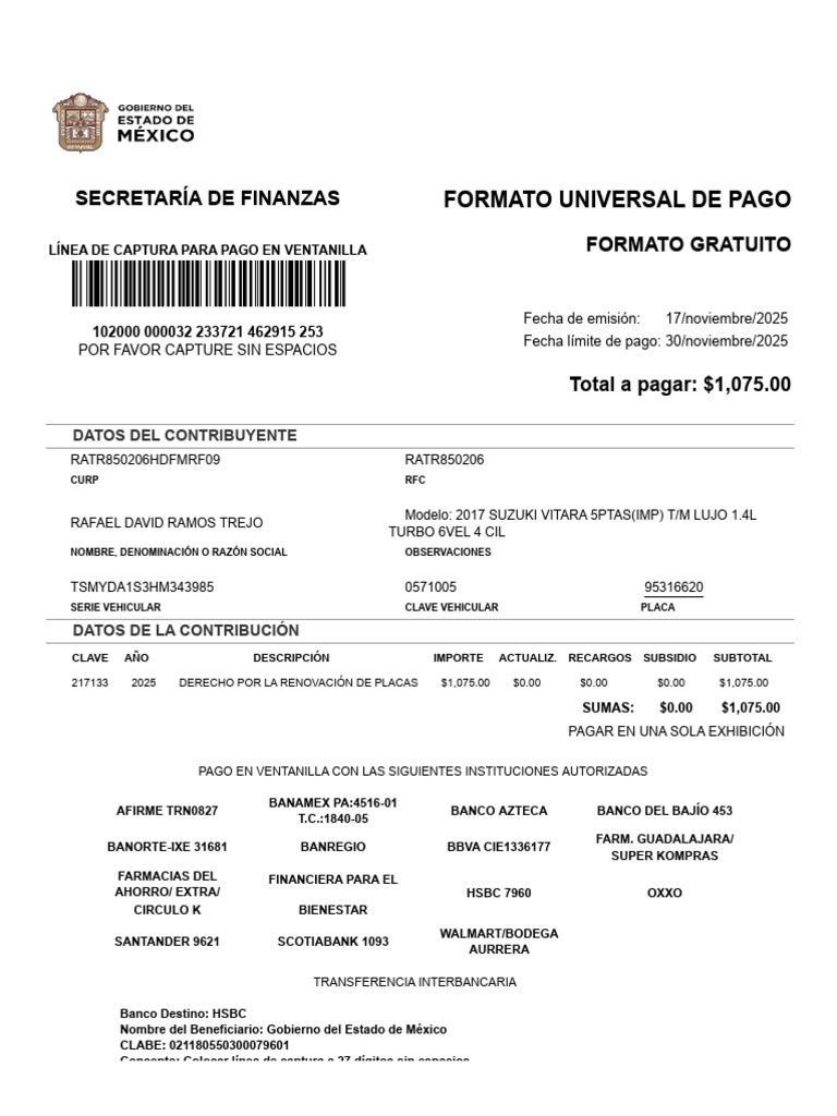 Formato Universal CCV | PDF | Dinero | Economias