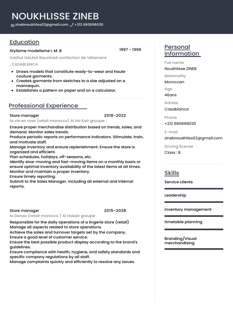 CV ENG | PDF | Business Economics | Business