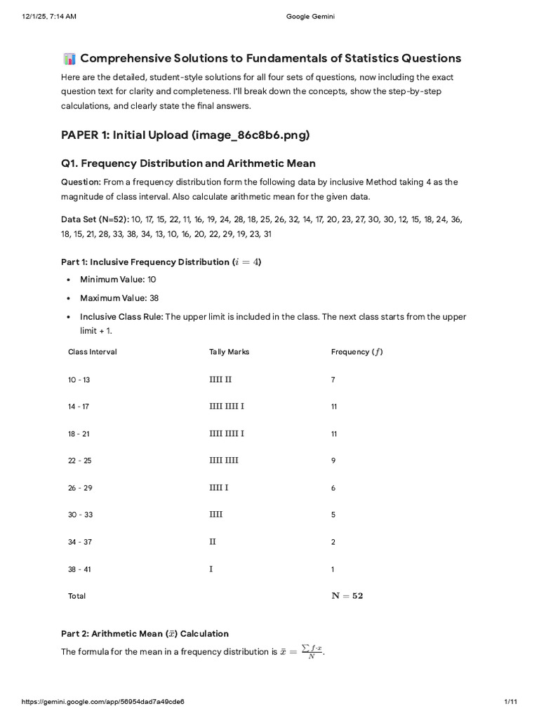 Google Gemini 2 | PDF | Level Of Measurement | Sampling (Statistics)