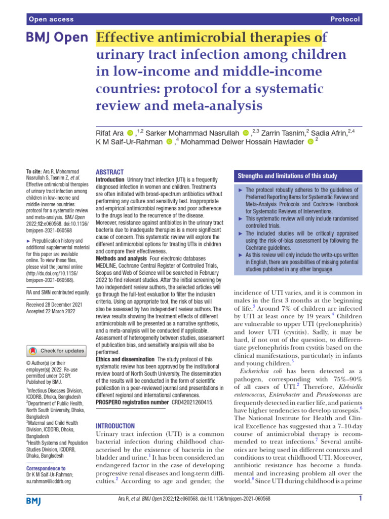 Effective Antimicrobial Therapiesss | PDF | Urinary Tract Infection ...
