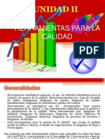 Herramientas para control y mejora de calidad