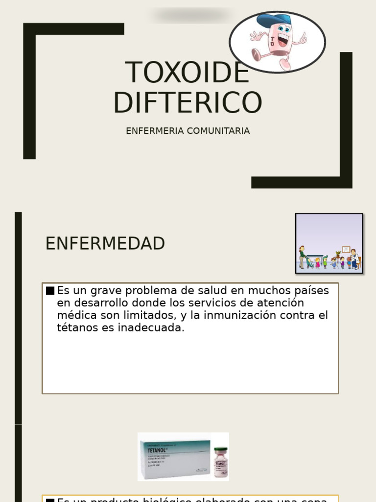 Toxoide Difterico | PDF | Influenza | Virus de la Influenza A Subtipo H1 N1