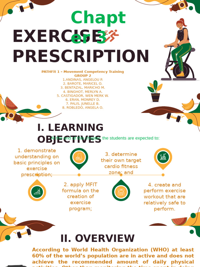 Exercise Prescription and Training Guide | PDF | Strength Training ...