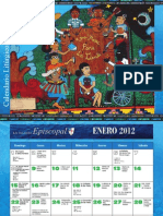 Calendario Liturgico Episcopal 2012