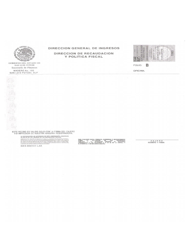 Detalles de Pago de Tenencia Vehicular | PDF
