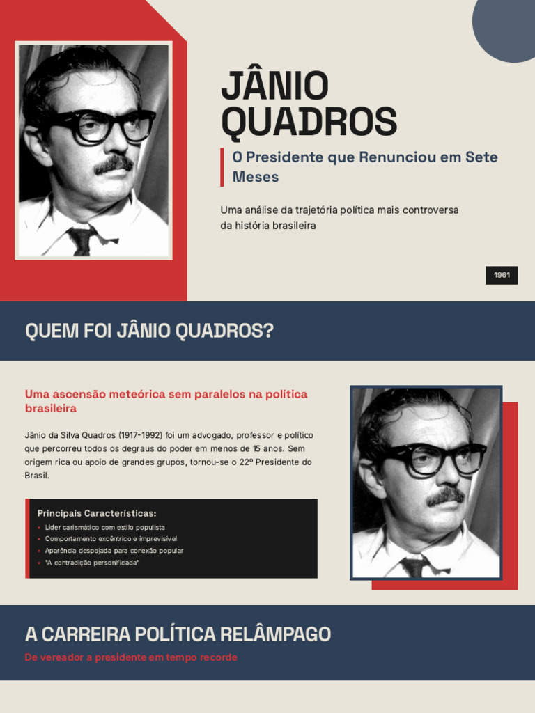 Jânio_Quadros_O_Presidente_que_Renunciou_em_Sete_Meses | PDF