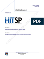 HITSP V2.0 2010 C83 - CDA Content Modules