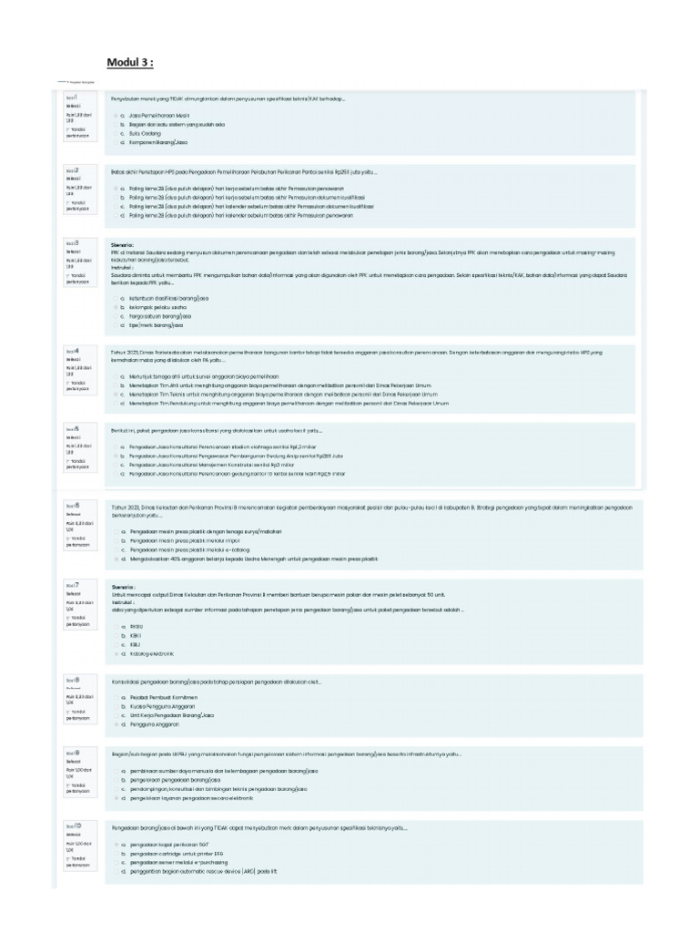 Modul 3 | PDF