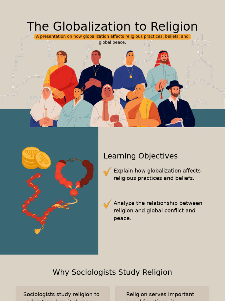 Week 10 - Globalization To Religions | PDF | Society | Sociology