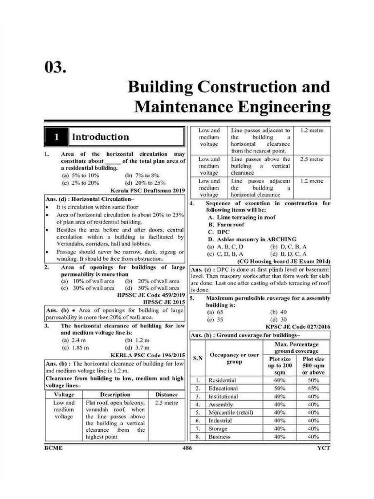 Building Construction and Maintenance Guide | PDF | Building Engineering