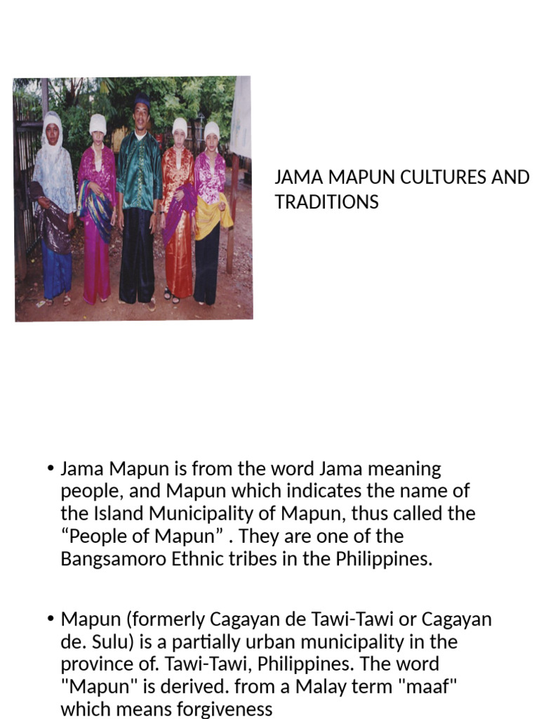 Jama Mapun: Culture and Traditions | PDF