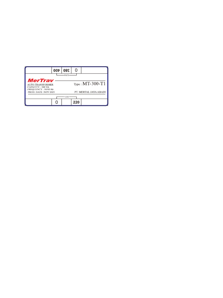 MT 300 | PDF