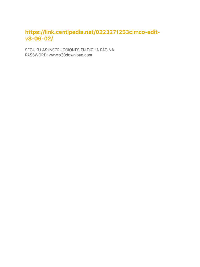 Link Cimco v8 | PDF