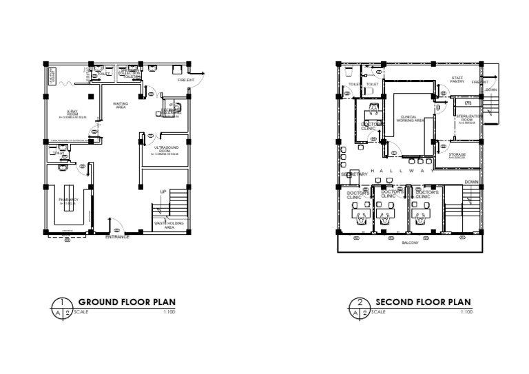 Medical Facility Floor Plan Layout | PDF | Hygiene | Sanitation