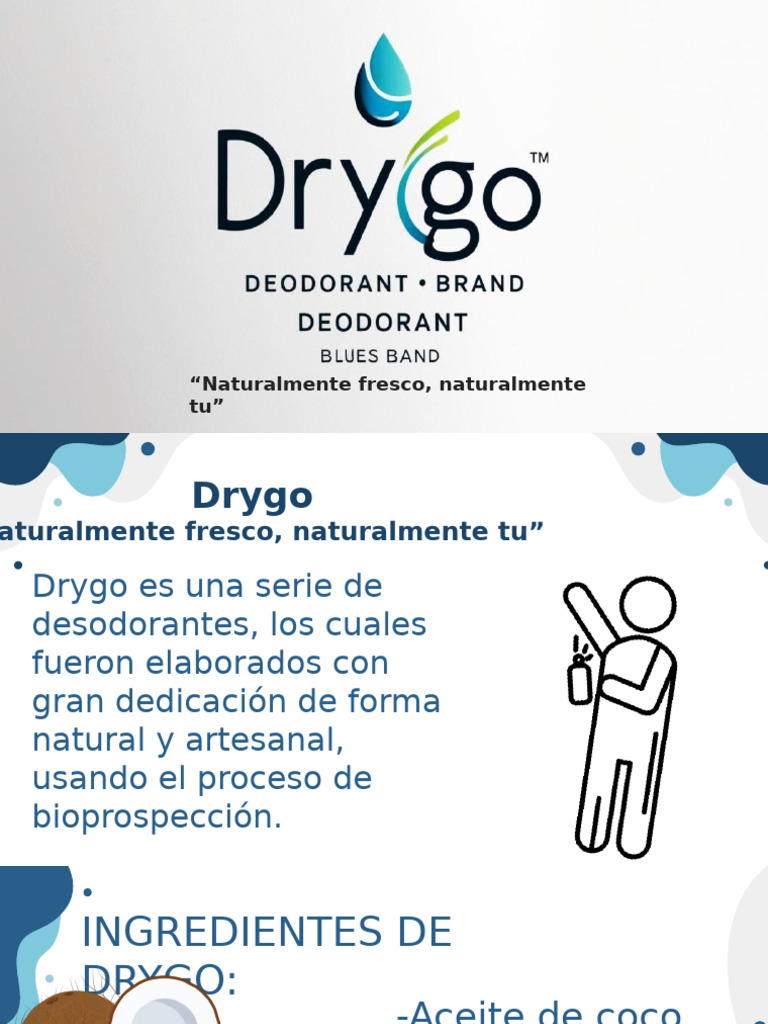 Desodorantes Naturales Drygo: Frescura Auténtica | PDF