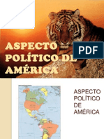 ASPECTO POLÍTICO DE AMÉRICA