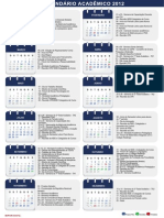 Calendario Academico 2012 A