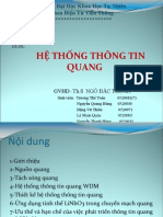 hệ thống thông tin quang