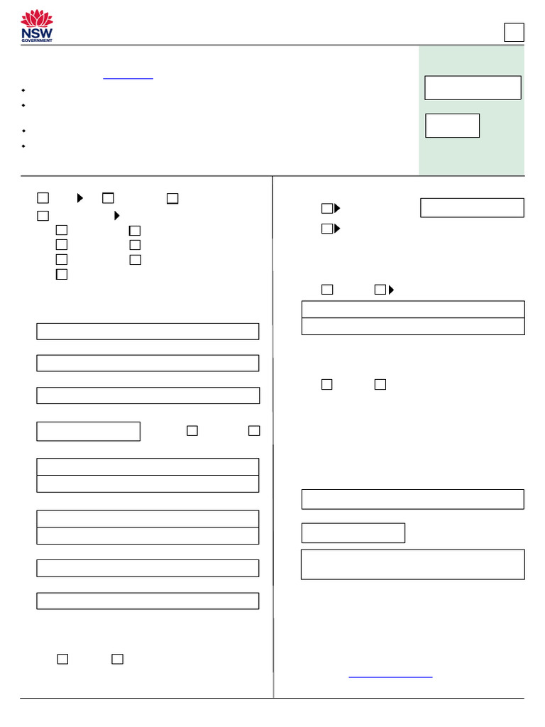 NSW Photo Card Application Form | PDF | Identity Document | Driver's ...