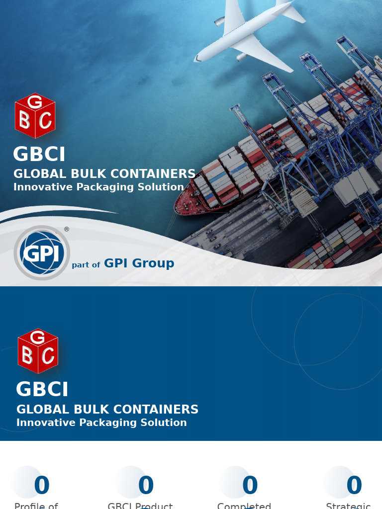 Innovative IBC Solutions by GBCI | PDF | Logistics | Cargo