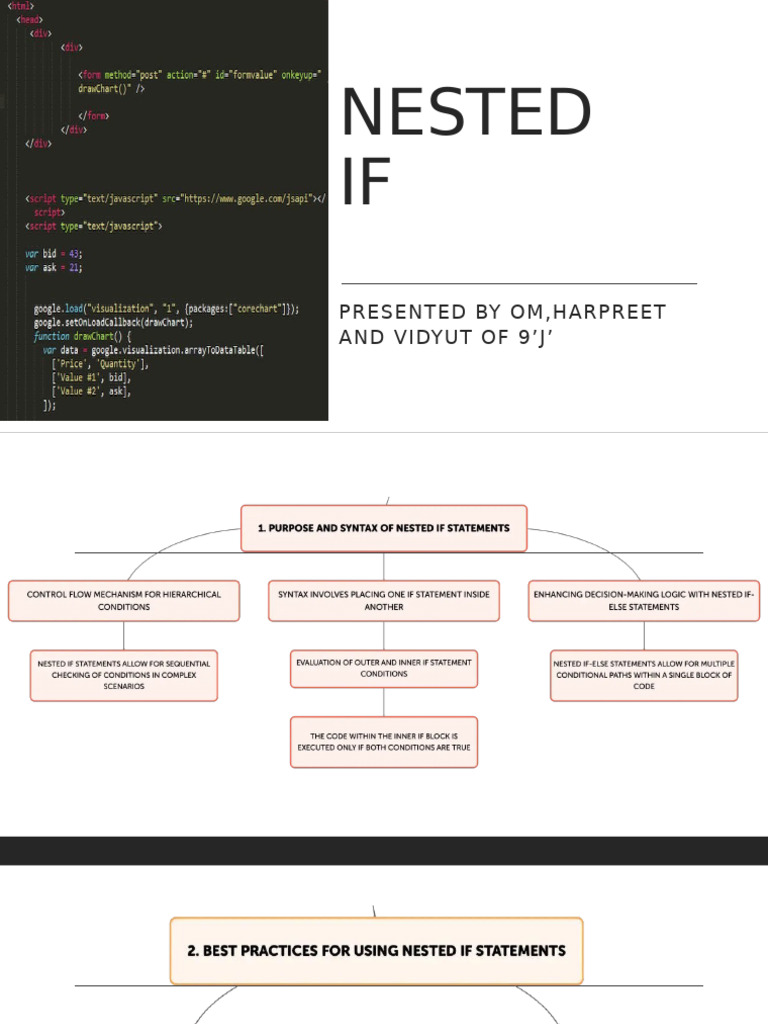 Nested If | PDF