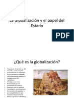 La Globalización y El Papel Del Estado