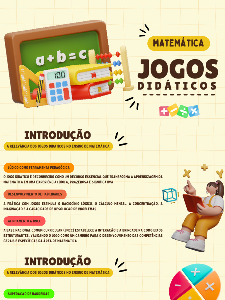 Jogos Didáticos para Ensino de Matemática | PDF | Pedagogia | Matemática