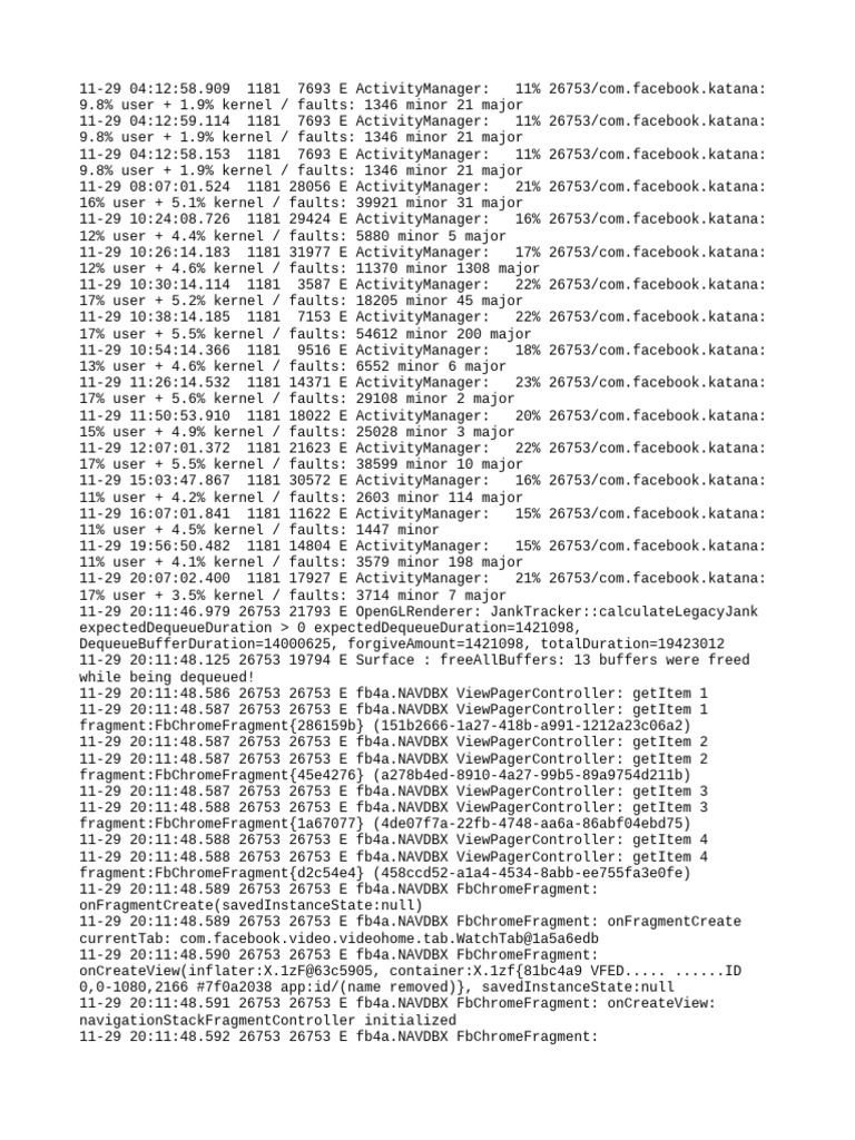 Log | PDF | Operating System Families | Computing