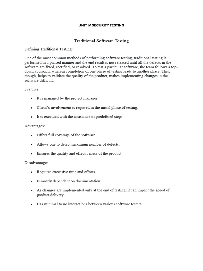 Cb3591 Esss Notes | PDF | Software Testing | Software Development