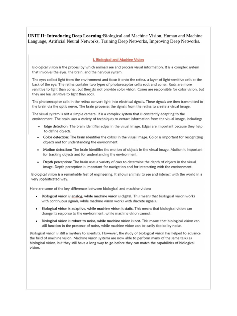 Overview of Computer Vision Techniques | PDF | Computer Vision | Deep ...