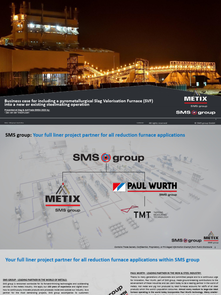 08. Zak Van Der Westhvizen - Metix | PDF | Smelting | Cement