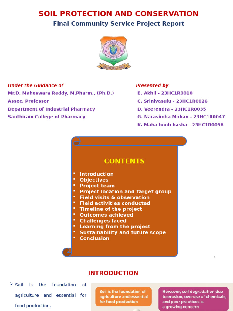 Soil Protection and Conservation | PDF | Fertilizer | Soil