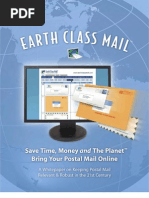 Download Earth Class Mail- eBook- A Whitepaper on Keeping Postal Mail Relevant and Robust in the 21st Century by James Gallagher SN95951 doc pdf