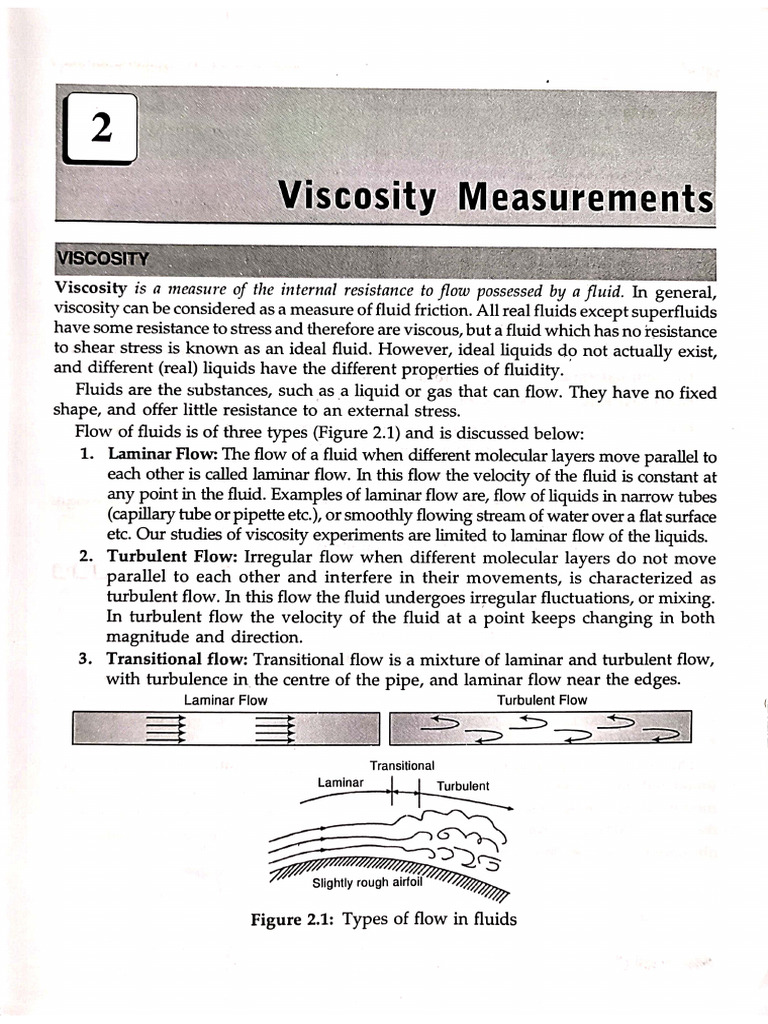 Viscosity Expt 1 Handout (1) | PDF