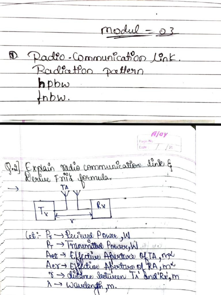 Microwave Module 3 CIE 2 | PDF